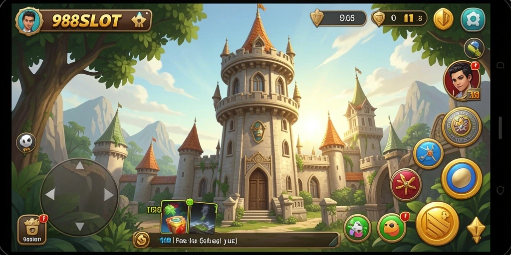 Gameplay menara pertahanan yang seru dan strategis.