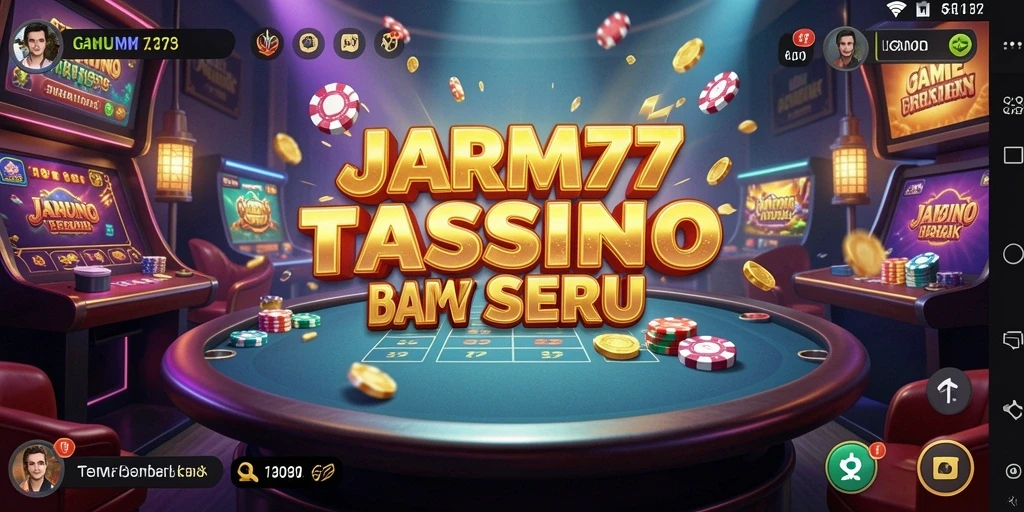 Tampilan gameplay menarik dari JARUM77 dengan grafis kasino yang menawan.