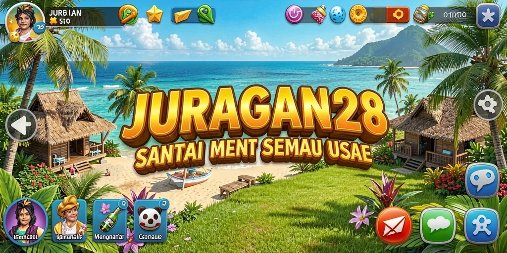Menampilkan gameplay seru JURAGAN28 yang menantang.