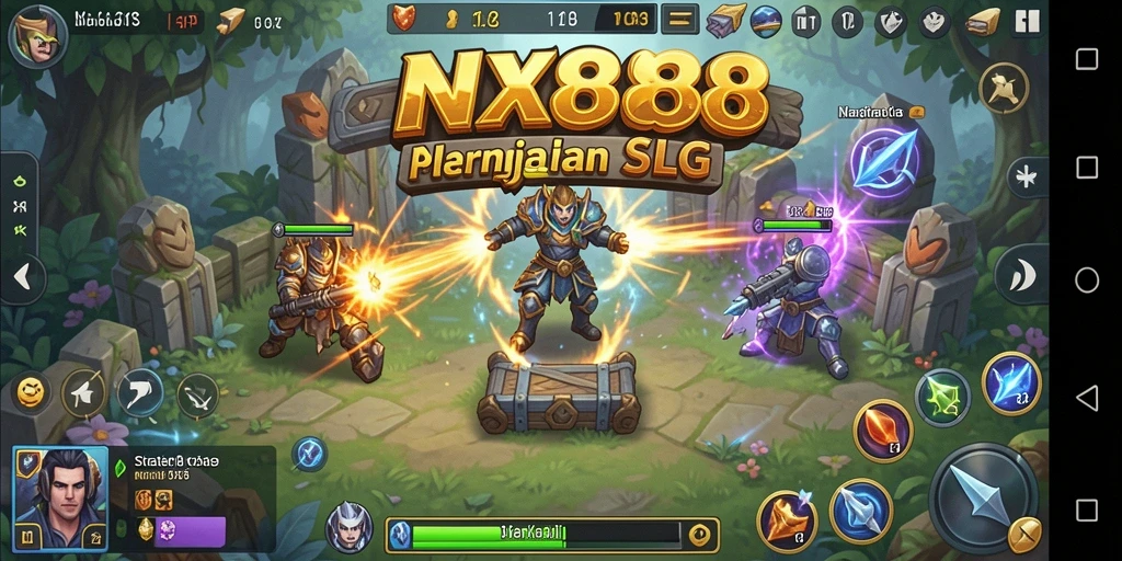 Tampilan menarik dari gameplay SLG di NX888.