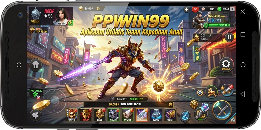 Screenshot PPWIN99 menampilkan antarmuka yang intuitif dan fitur-fitur utility yang powerful.