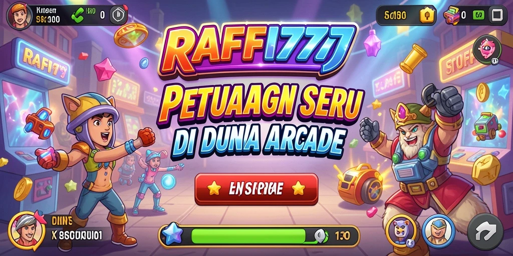 Tampilan gameplay seru dalam RAFFI777 yang penuh tantangan.