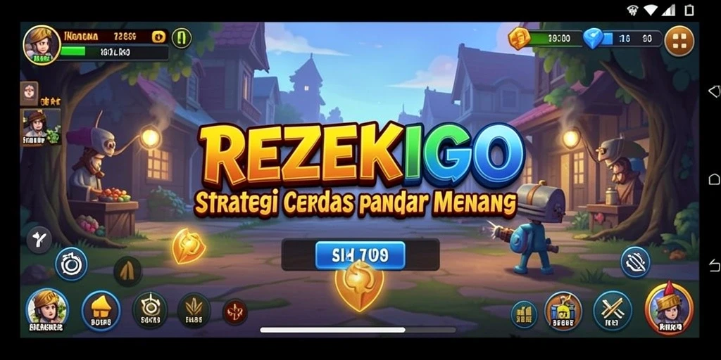 Screenshot gameplay REZEKIGO menunjukkan intensitas strategi yang mendebarkan.