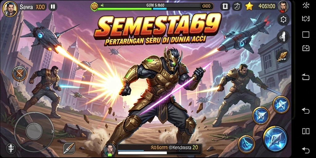 Gameplay seru dan menantang di SEMESTA69.