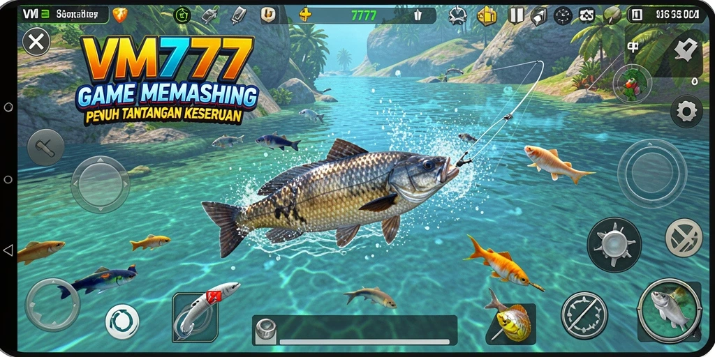 Tangkapan ikan yang menakjubkan dalam gameplay VM777.