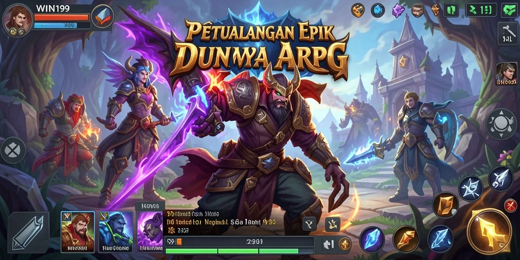 Gameplay seru dengan petualangan epik dalam WIN199.