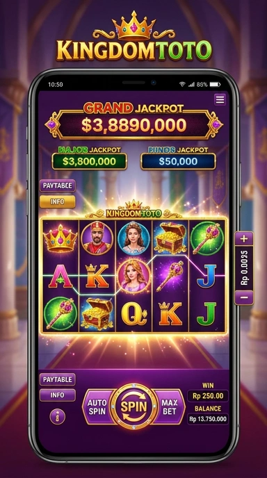 Proses unduh aplikasi yang cepat dan mudah di kingdomtoto.